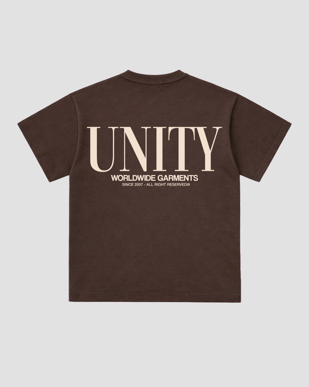 T-Shirt Unity Vogue Dark Chocolate