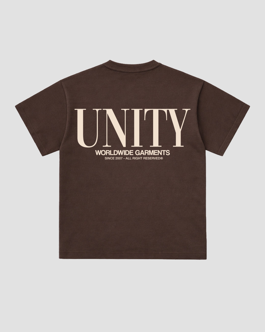 T-Shirt Unity Vogue Dark Chocolate