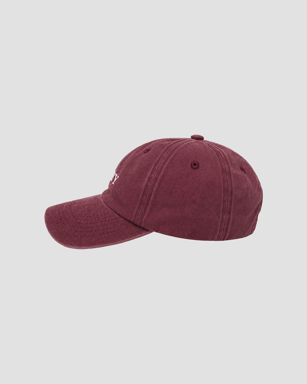 Stone Washed Cap Red